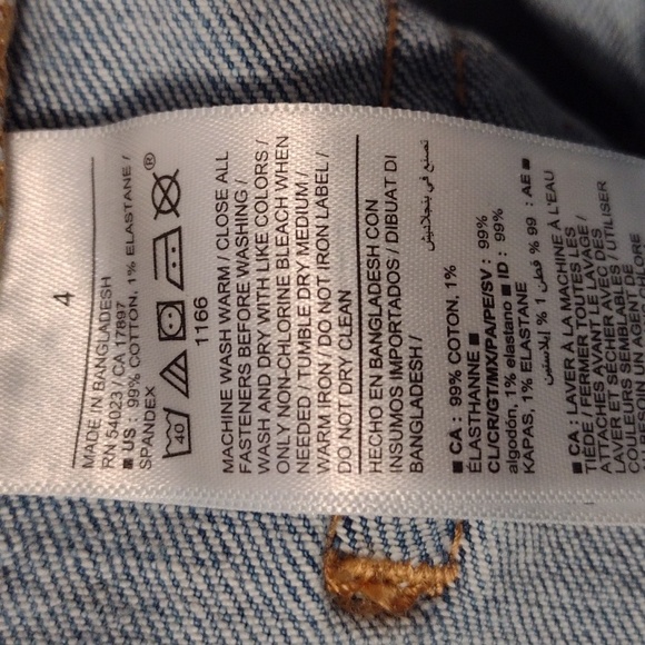 NEW Old Navy High Rise OG Loose Blue Jeans size 4 - Picture 16 of 16